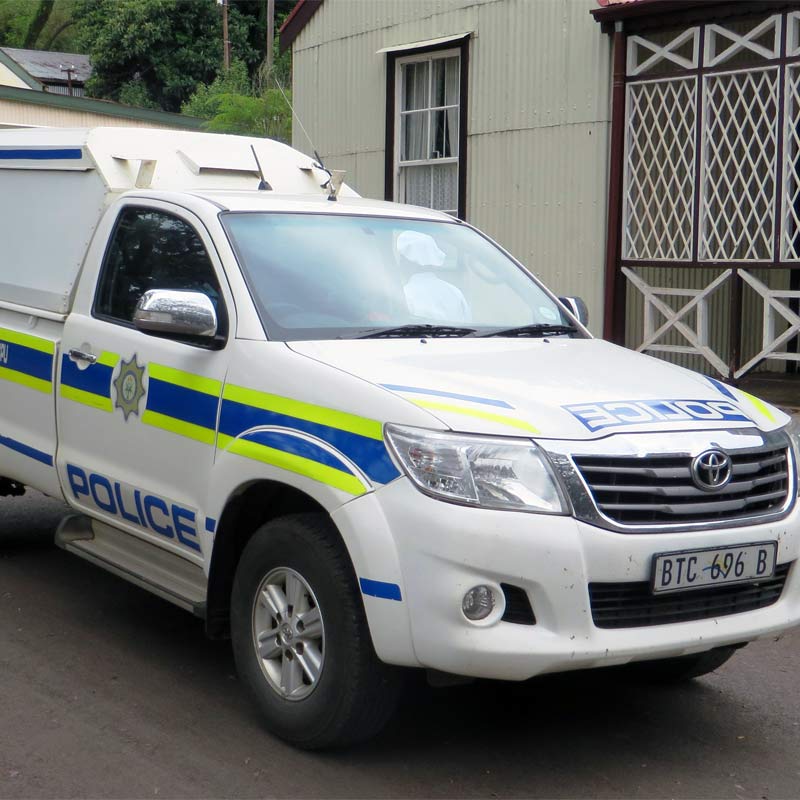 SAPS Van